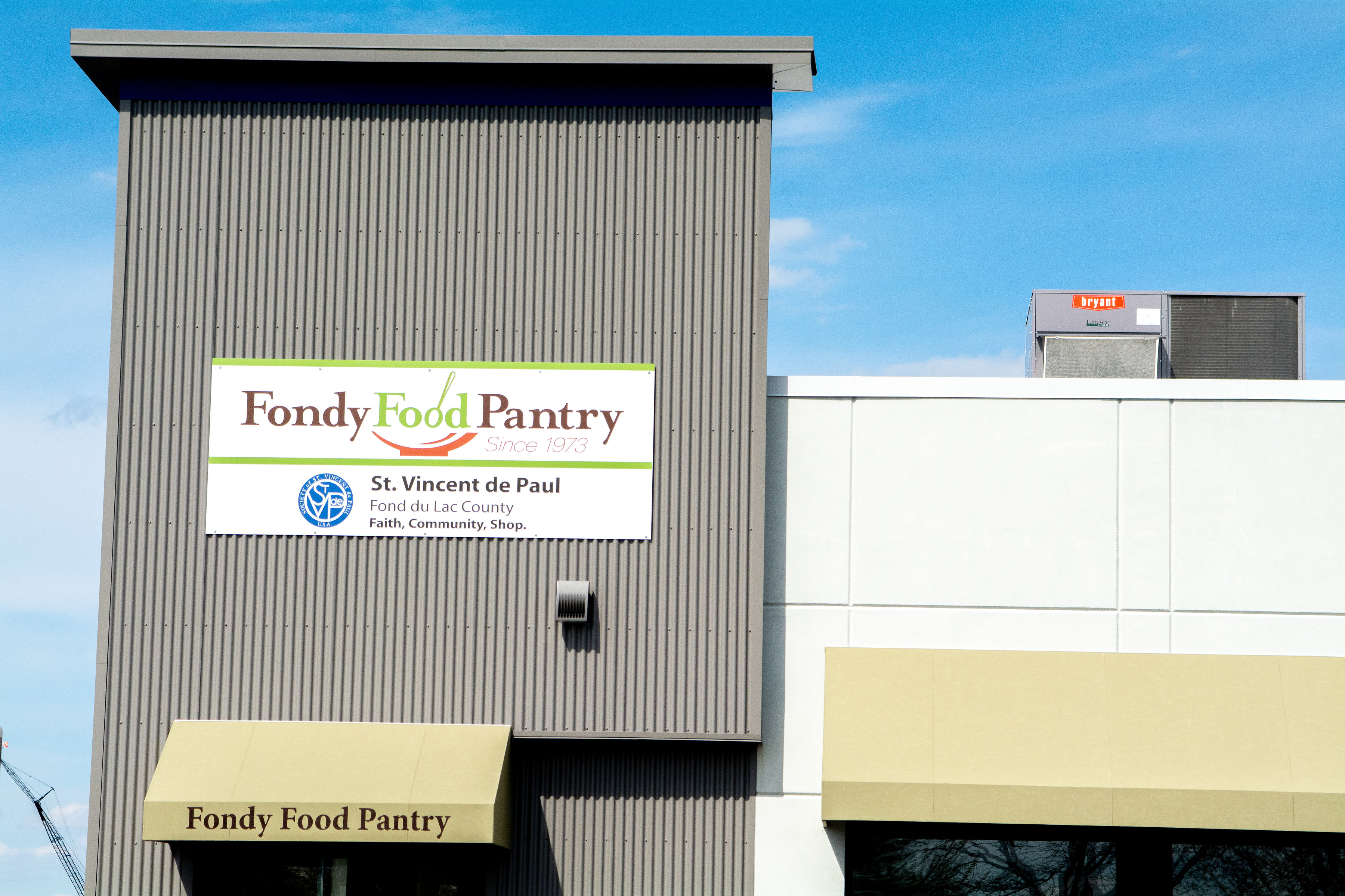 Food Pantry sign
