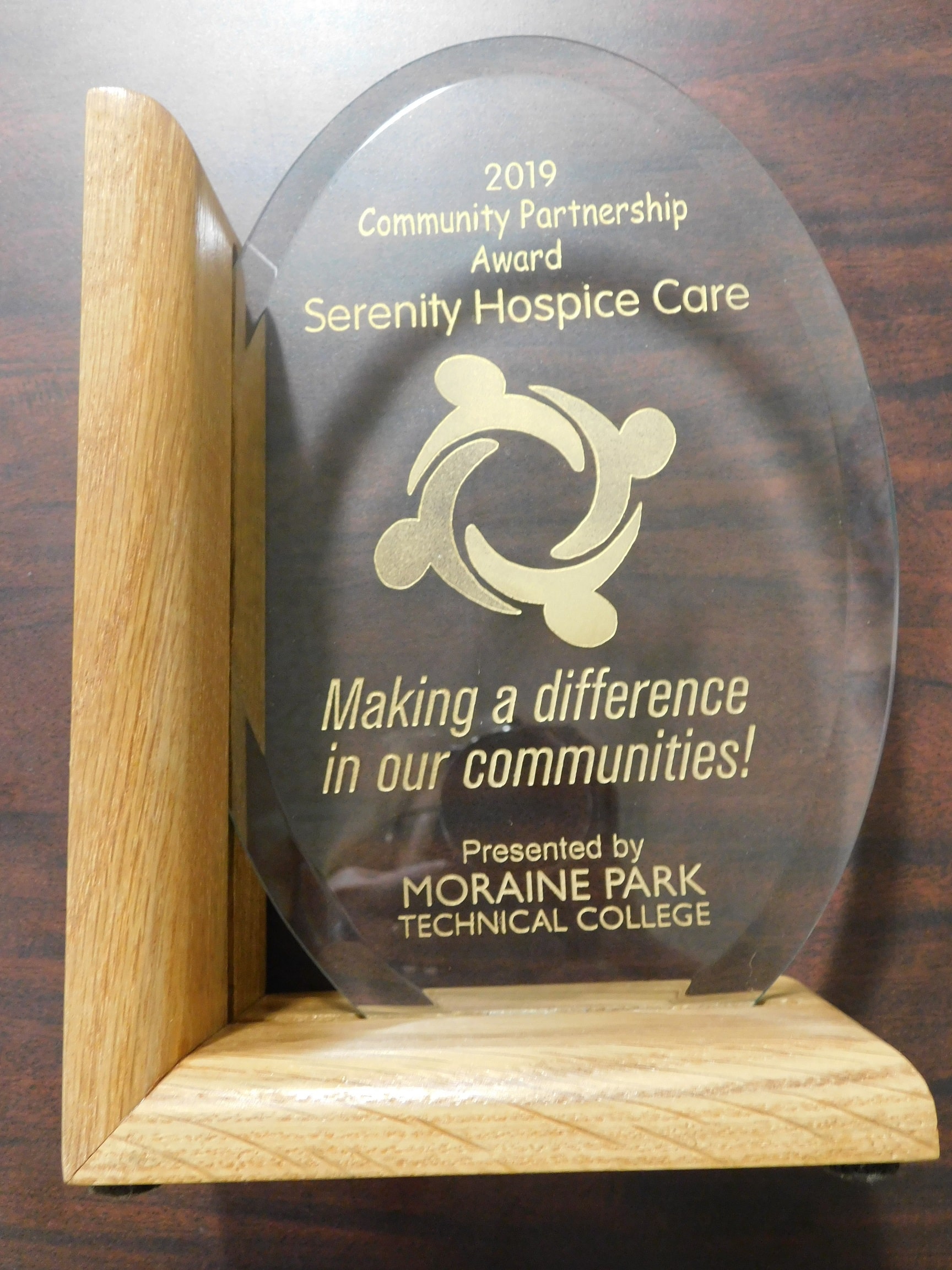 serenity hospice award
